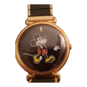 Vintage Pulsar Mickey Mouse Watch AS IS